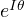 e^{I\theta}