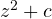 z^2+c